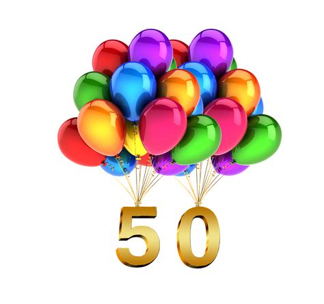Balloons Birthday 50 · Free Image On Pixabay