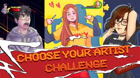 Choose Your Artistchoose Your Character Tiktok Challenge Youtube