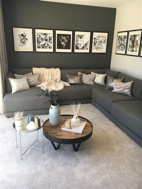 Dark Grey Corner Sofa Living Room Ideas Prudencemorganandlorenellwood