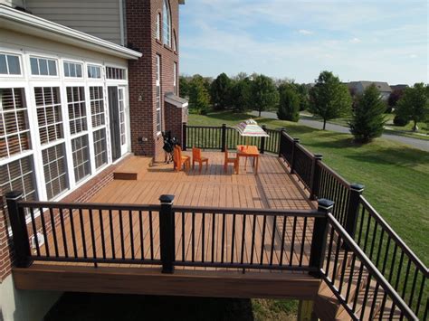 Just unscrew to loosen and change. Trex Transcend Composite Deck - Traditional - Deck ...