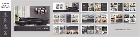 Premium Vector Modern Interior Design Catalog Layout Product Catalog