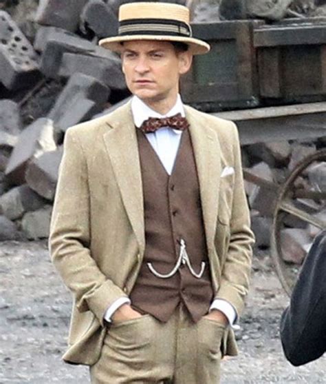 Nick Carraway The Great Gatsby Tobey Maguire Suit