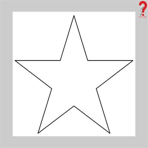 Free Star Template Pdf Printable Templates