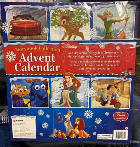Disney Storybook Collection Advent Calendar 24 Mini Books Christmas For