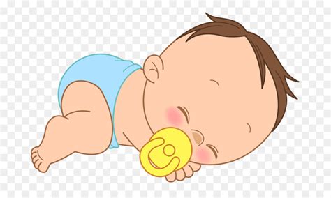 Child Infant Drawing Clip Art Sleeping Baby Png Download