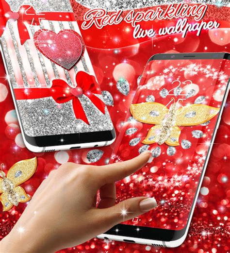 Red Glitter Live Wallpaper Apk For Android Download