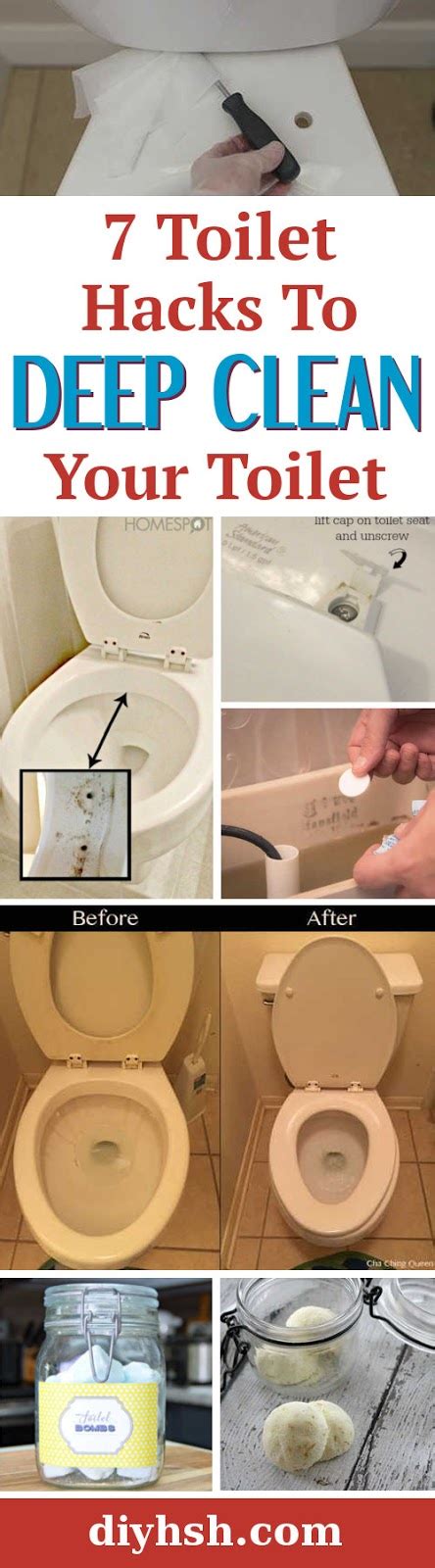 7 toilet hacks to deep clean your toilet diy home sweet home