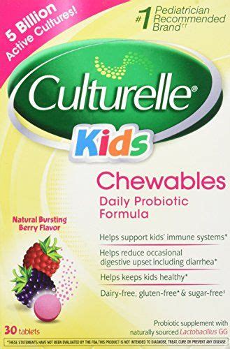 Culturelle Kids Chewables Natural Bursting Berry Flavor 30 Ct Check