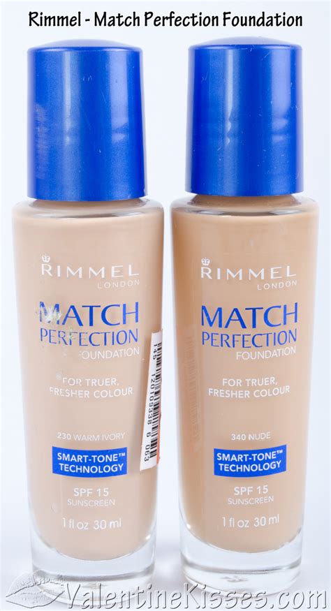 Simply, squeeze the tube to release the creamy liquid concealer. Valentine Kisses: Rimmel Match Perfection Foundation (2 ...