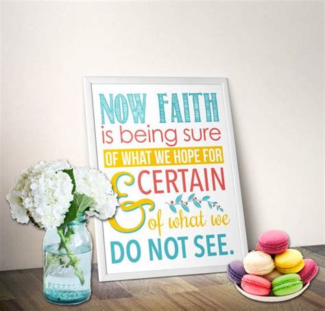 Scripture Art Christian Wall Decor Poster By Wordsofendearment