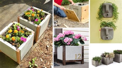 Cómo reutilizar los bloques de hormigón para hacer unas jardineras. Jardinera Bloques Ideas : Cubierta de grava granítica y ...