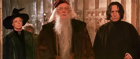 Harry Potter And The Chamber Of Secrets Mcgonagall Dumbledore And