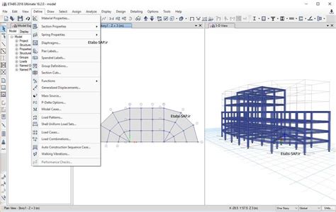 مراحل کلی طراحی سازه بتنی در Etabs مرجع آموزش Etabs Sap2000 Safe