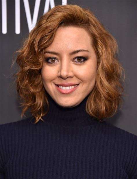 Aubrey Plaza Is A Redhead See Her Gorgeous New Auburn Waves