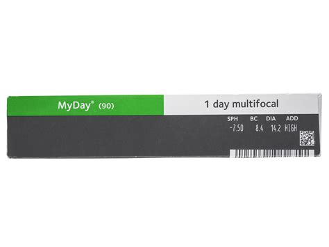Myday Daily Disposable Multifocal Pack Silo Optical