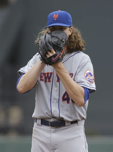 Jacob degrom and his bewitching hair; Jacob deGrom made the AL All-Stars look historically silly ...