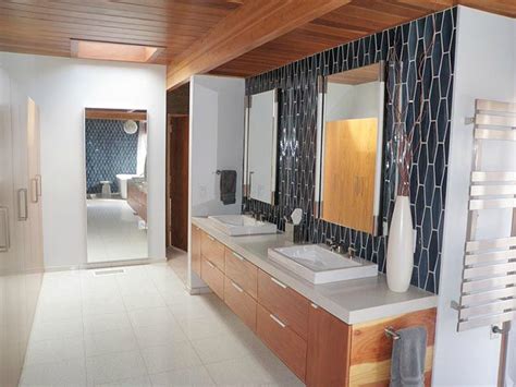 Mid century modern design ideas. 20 Mid-Century Modern Design Bathroom Ideas