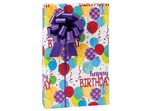 Happy Birthday Bash T Wrap Paper 24x85 Roll Nashville Wraps