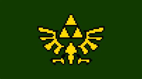 Pixel Art Pixels Triforce The Legend Of Zelda Wallpapers Hd