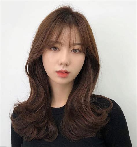 Pin By Elisabeth Lizz On Mặt Dài In 2020 Korean Hair Color Korean
