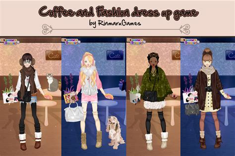 Coffee And Fashion Dress Up Game By Rinmaru On Deviantart