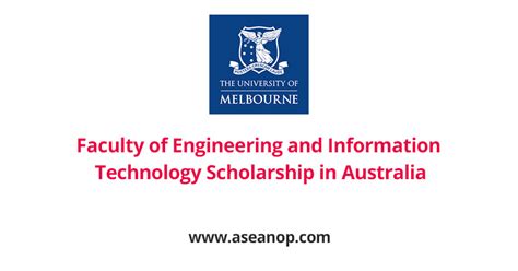 The University Of Melbourne Faculty Of Engineering And Information
