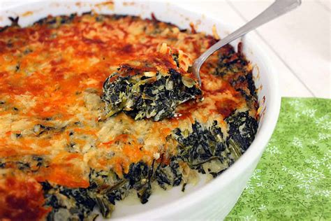 I used ingredients typically used in a spanakopita along with parmesan and. Cheesy Creamed Spinach Casserole | Syrup and Biscuits