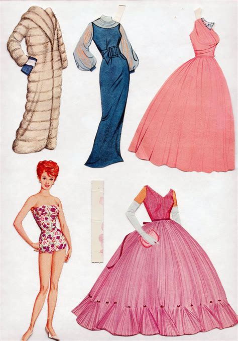 Vintage Whitman Lucy Show Paper Dolls 1964 Cut W Folder Lucille Ball Tv