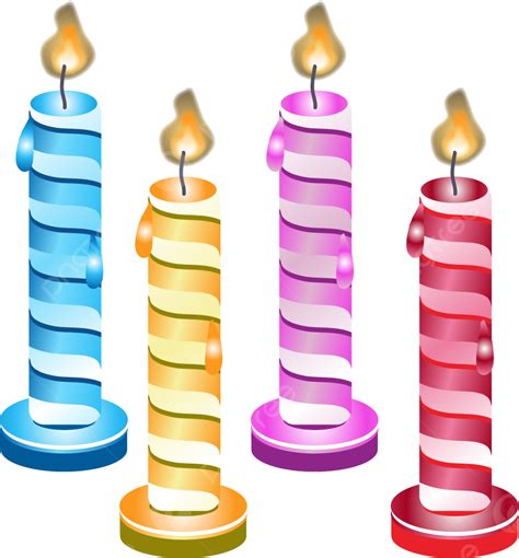 รูปสีเทียนวันเกิดเวกเตอร์สี Png Png เวกเตอร์สี วันเกิดเวกเตอร์ วัน