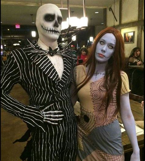 Jack Skellington And Sally Clever Halloween Costumes Clever Halloween