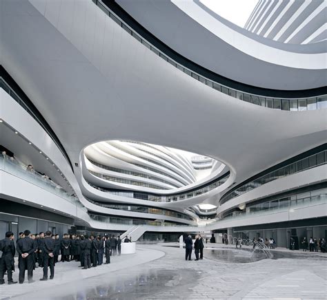 Gallery Of Galaxy Soho Zaha Hadid Architects By Hufton
