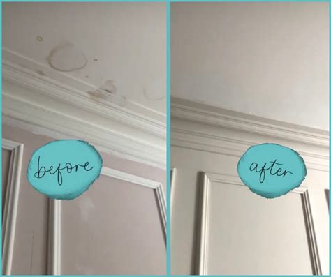 How To Quickly And Easily Remove Water Stains On Your Ceiling Without