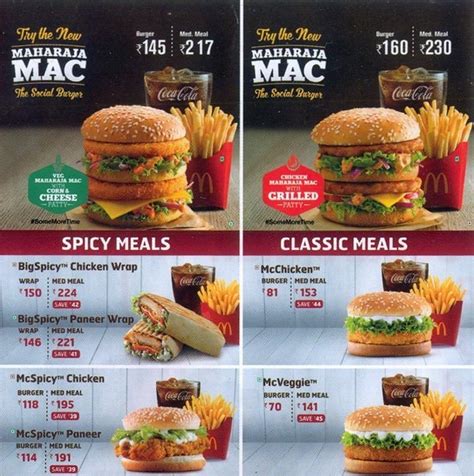 Bringing international mcdonald's menus to america. McDonald's Menu, Menu for McDonald's, KS Rao Nagar ...