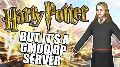 Harry Potter But It S A Gmod Roleplay Server Youtube