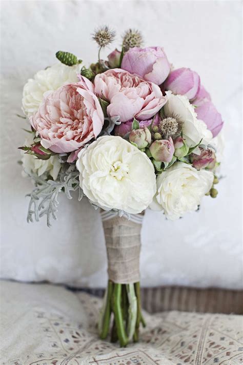 The Prettiest Peony Wedding Bouquets
