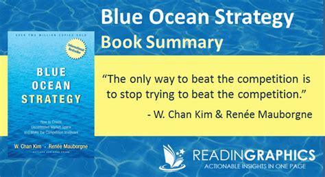 There are three important characteristics that serve as an. Book Summary - Blue Ocean Strategy: How to create ...
