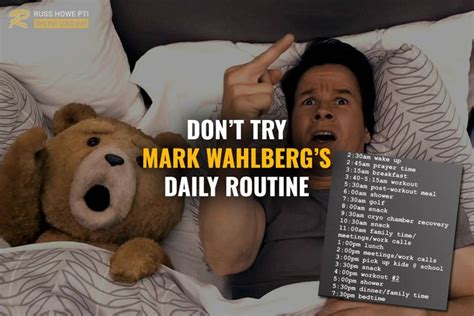 The Mark Wahlberg Daily Routine Isnt As Insane As The Internet Claims