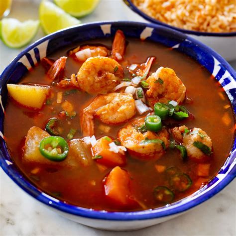 Caldo De Camarón Mexican Shrimp Soup Maricruz Avalos Kitchen Blog