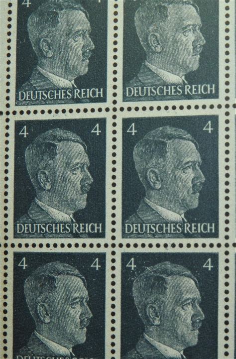 Lot 45 Uncirculated Hitler Postage Stamps Rare