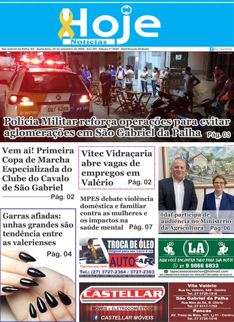 jornal hoje notÍcias edição 2620 25 09 2020 es1