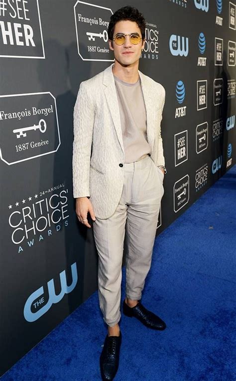 Darren Criss From Critics Choice Awards 2019 Red Carpet Fashion Critic