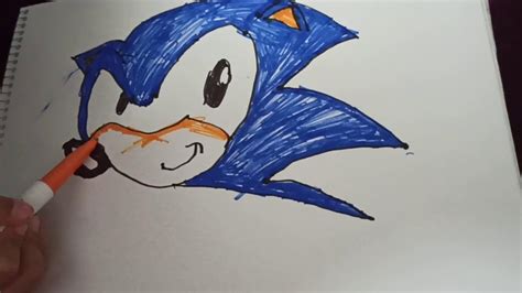 Dibujando A Sonic Parte 3 Youtube