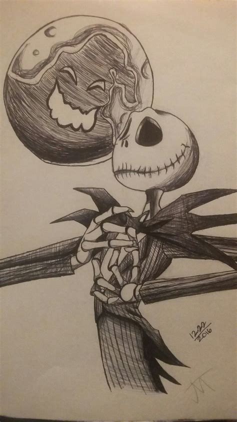 Pin By Cortney Lail On Drawings In 2023 Jack Skellington Drawing