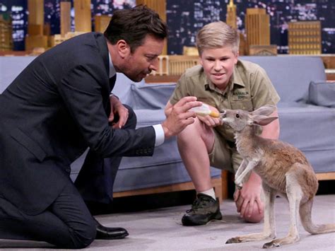 You can kiss my ass, hart joked, as he stood off to the side of stage, rejecting irwin's invitation to pat it. PETA Keep Coming For The Irwins And Now Jimmy Fallon Is ...