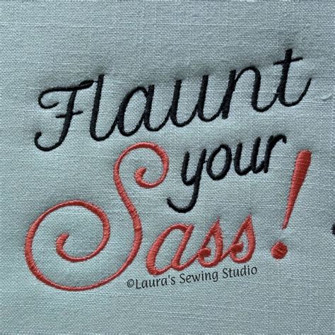 Pami 5 Inch Wide Flaunt Your Sass Lauras Sewing Studio Applique