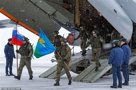 Russian Troops Deployed To Kazakhstan To Help Quell The Violent
