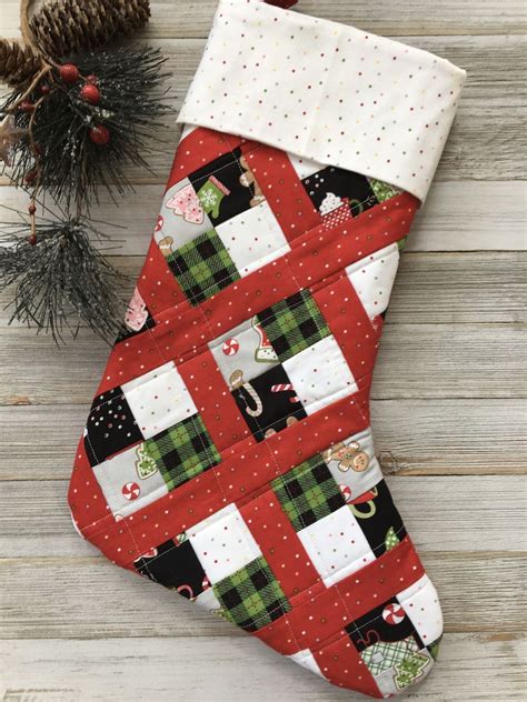 Christmas In July Santa Loves This Pieced Sock Use Your Precuts To