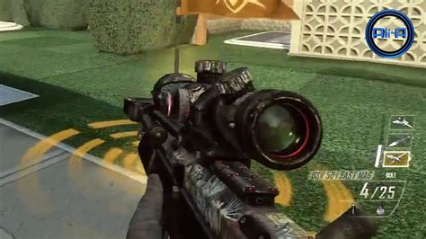 Black Ops 2 Multiplayer QUAD Sniper Kill Call Of Duty BO2