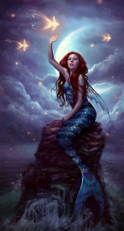 Skyfish Mermaid Art Fantasy Mermaids Beautiful Mermaids