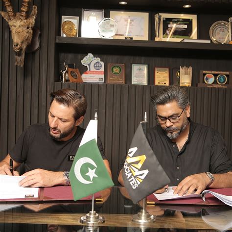 Pakistan Cricket Legend Shahid Khan Afridi Appointed Brand Ambassador